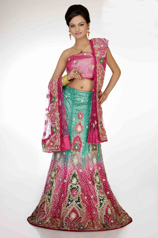 Charismatic Maroon With Beads Cutdana Work Lehenga Choli 