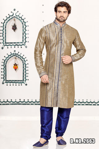 Tusser Art silk Kurta Pyjama