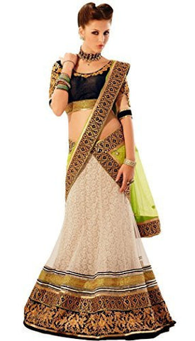 Trendy Wear Green resham_embroidery Party Designer saree