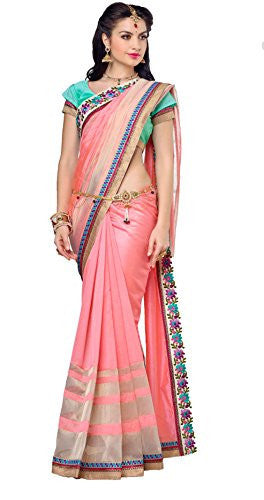 Vastreeni Elegance in style and Gives a woman Perfection in cantourstay in Style with red classic wedding designer and silk saptrangi saree