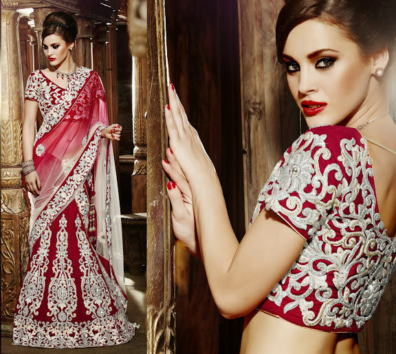 Royal Pictorial Bridal Lehenga Choli