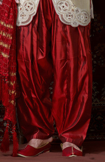 Cream Color Pure Banarasi Silk Indowestern Sherwani With Stone Work