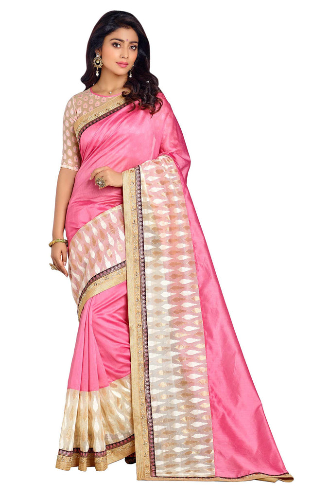 Vastreeni Get obsessed with the new ambit of the glamour with this magnificent saptrangi saree